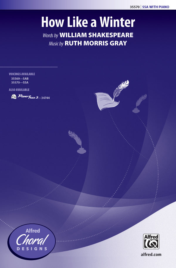 How Like a Winter Sheet Music Preview