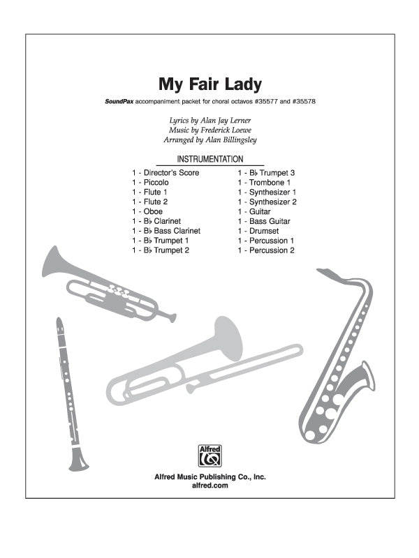My Fair Lady: 1st Percussion Sheet Music Preview