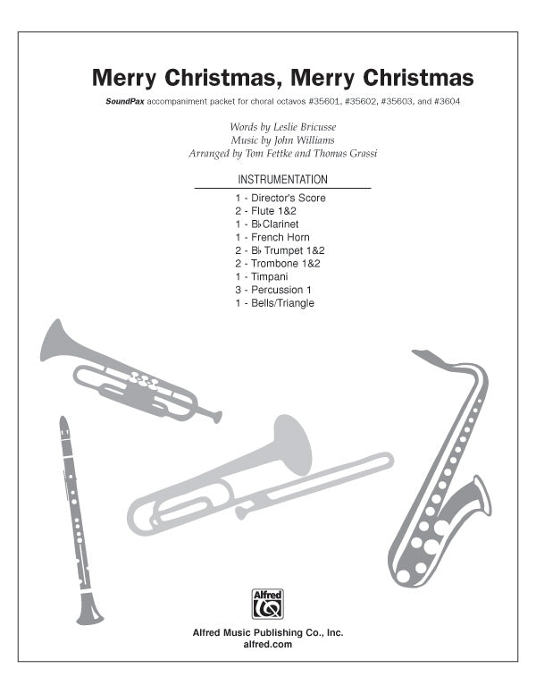 Merry Christmas, Merry Christmas (from Home Alone 2): 1st Percussion Sheet Music Preview