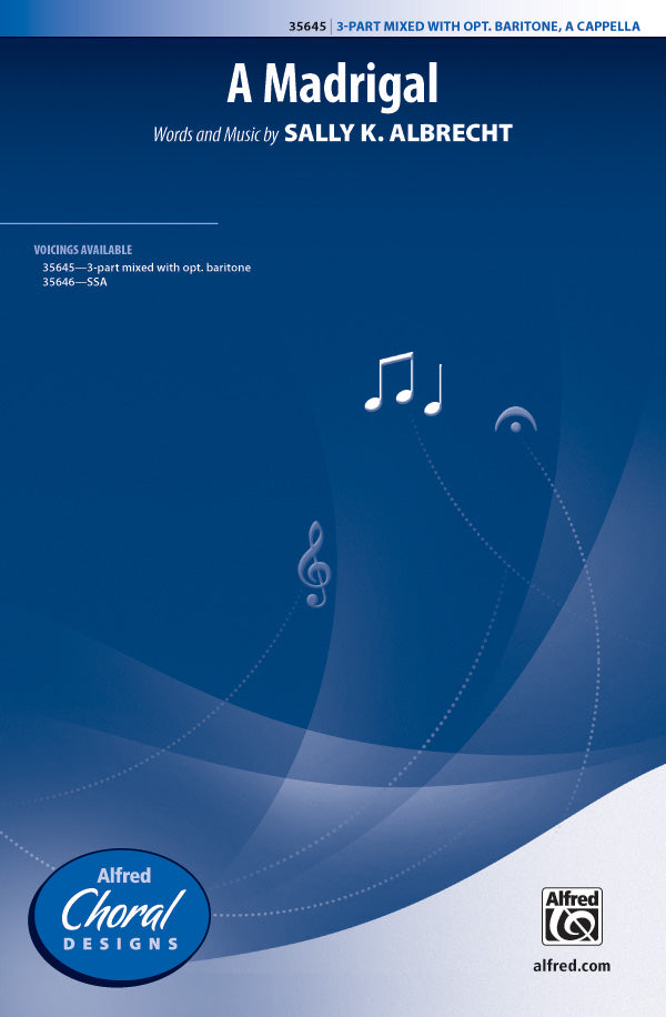 A Madrigal Sheet Music Preview