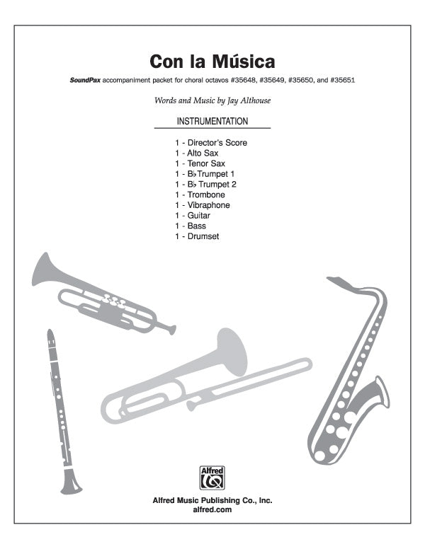 Con la Música Sheet Music Preview