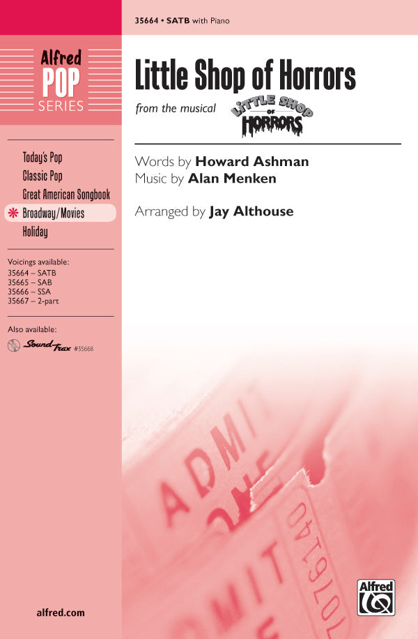 Little Shop of Horrors Sheet Music Preview