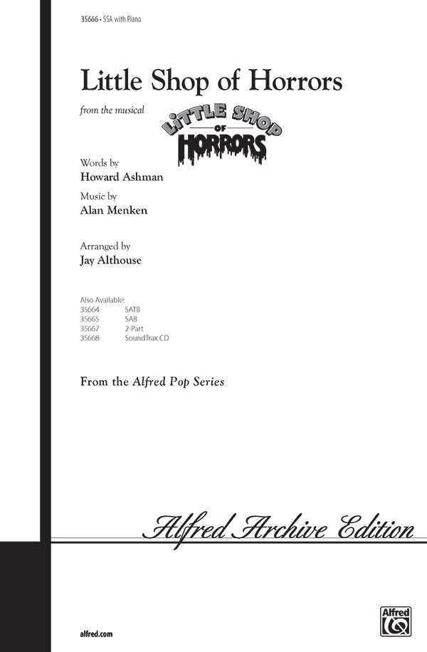 Little Shop of Horrors Sheet Music Preview