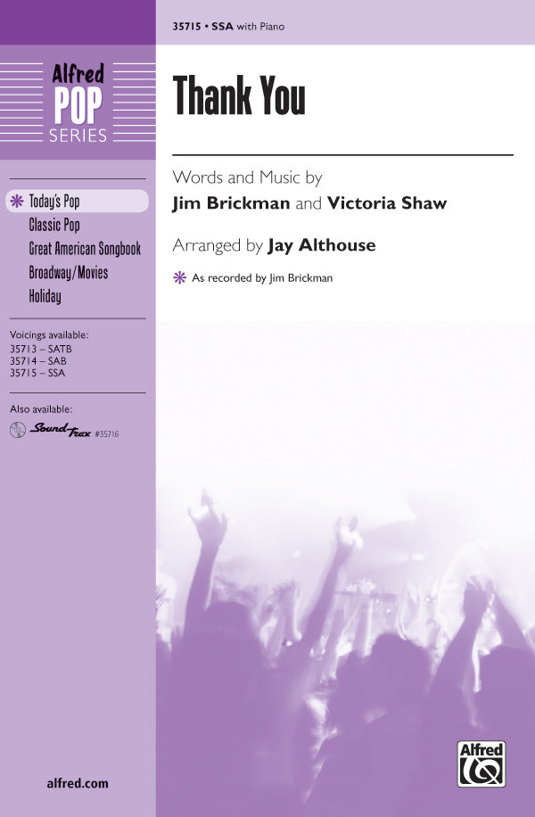 Thank You Cover Image