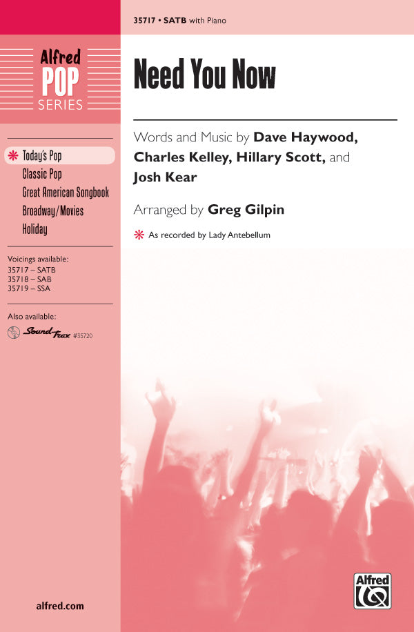 Need You Now Cover Image