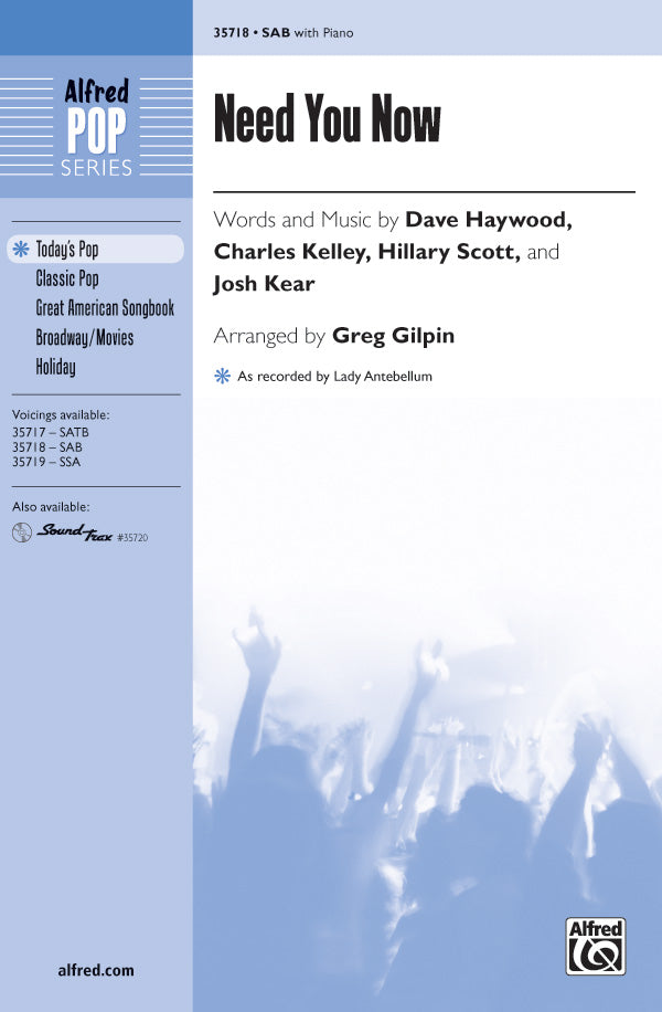 Need You Now Cover Image