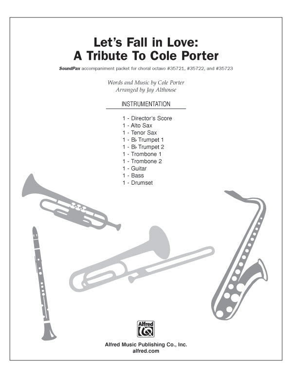 Let's Fall in Love: Drums Sheet Music Preview