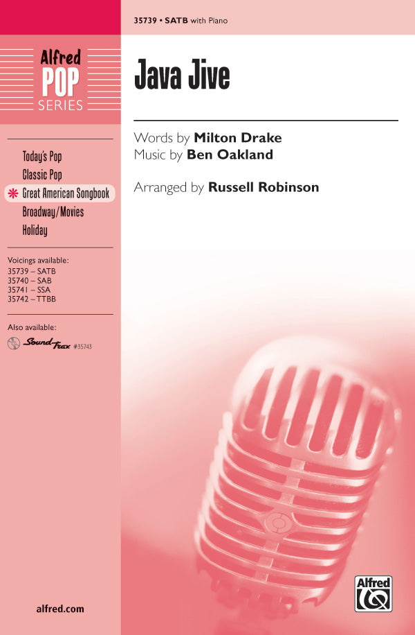 Java Jive Sheet Music Preview