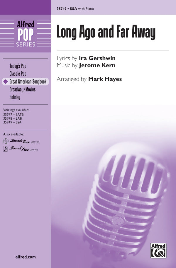 Long Ago and Far Away Sheet Music Preview