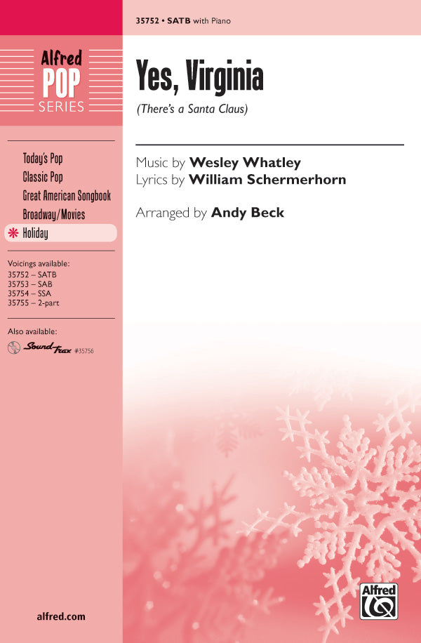 Yes, Virginia Sheet Music Preview