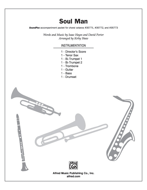 Soul Man: Drums Sheet Music Preview