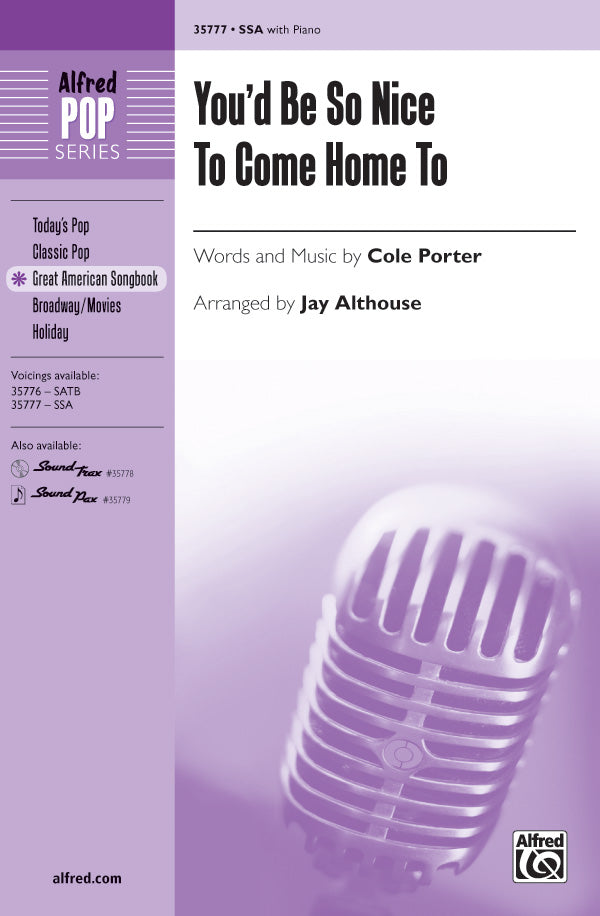 You'd Be So Nice to Come Home To Sheet Music Preview