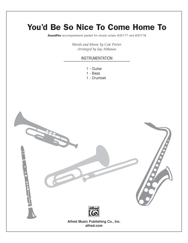 You'd Be So Nice to Come Home To: Drums Sheet Music Preview