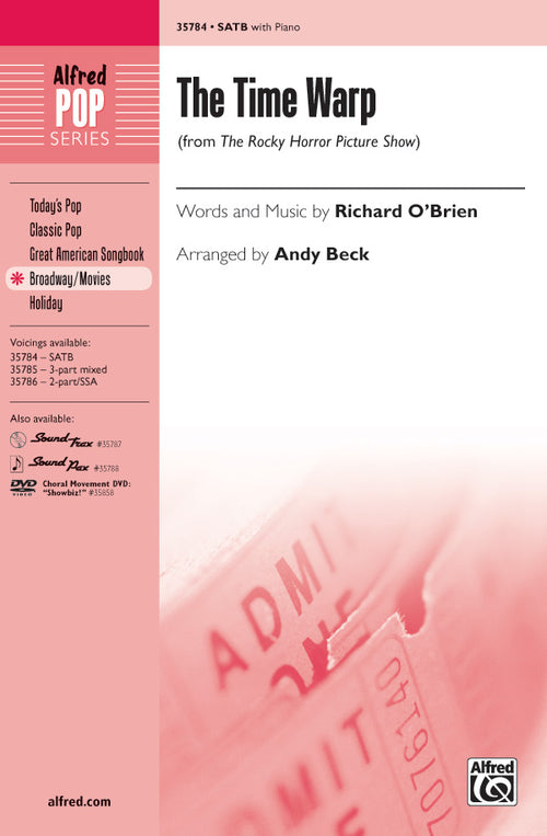The Time Warp (from <i>The Rocky Horror Picture Show</i>) Sheet Music Preview