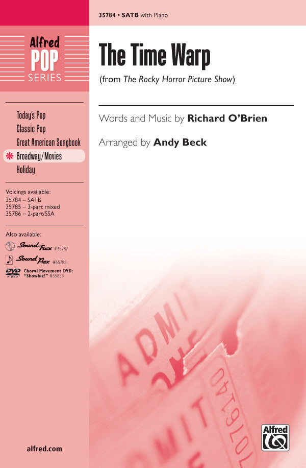 The Time Warp (from <i>The Rocky Horror Picture Show</i>) Cover Image