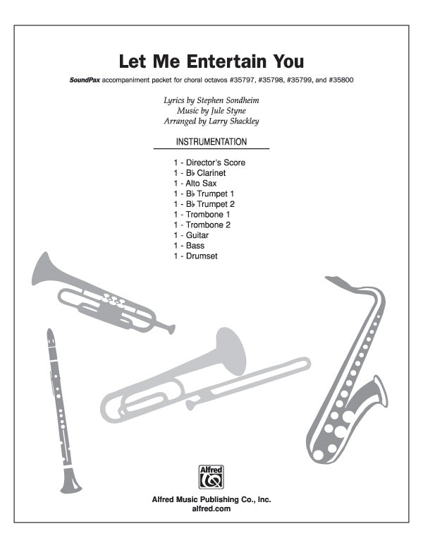 Let Me Entertain You (from Gypsy): Drums Sheet Music Preview
