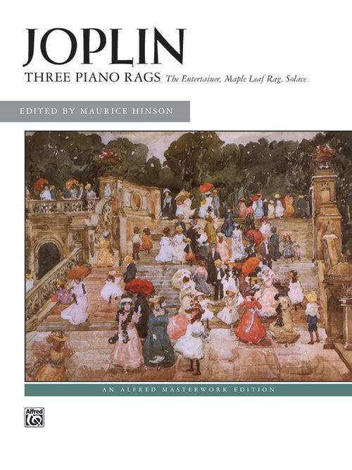 Joplin: Three Piano Rags Sheet Music Preview