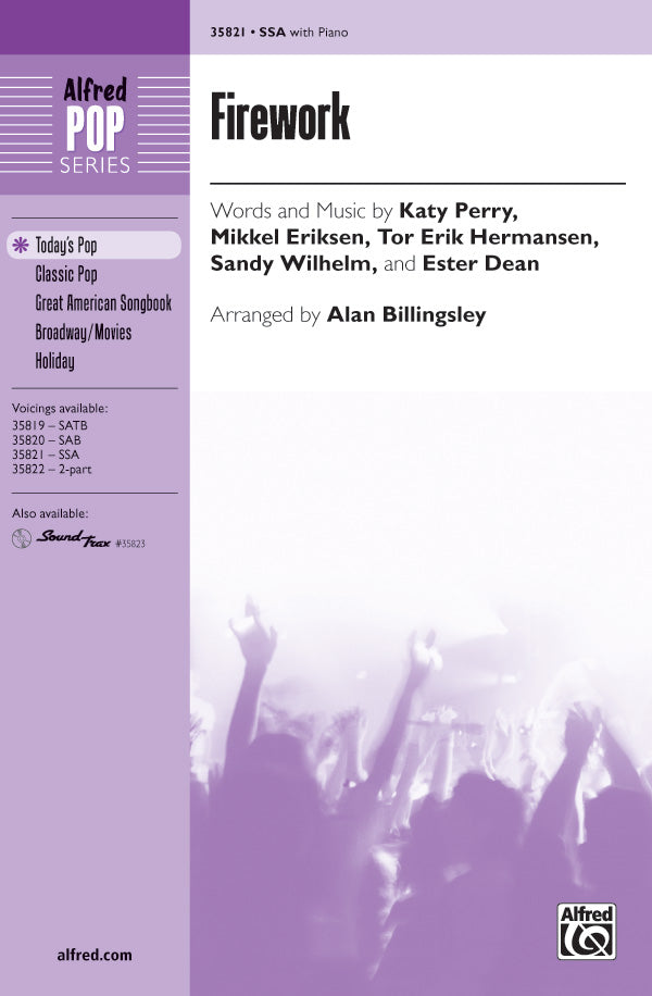 Firework Sheet Music Preview