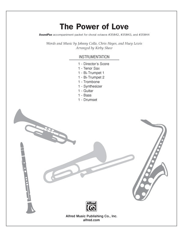 The Power of Love: Drums Sheet Music Preview