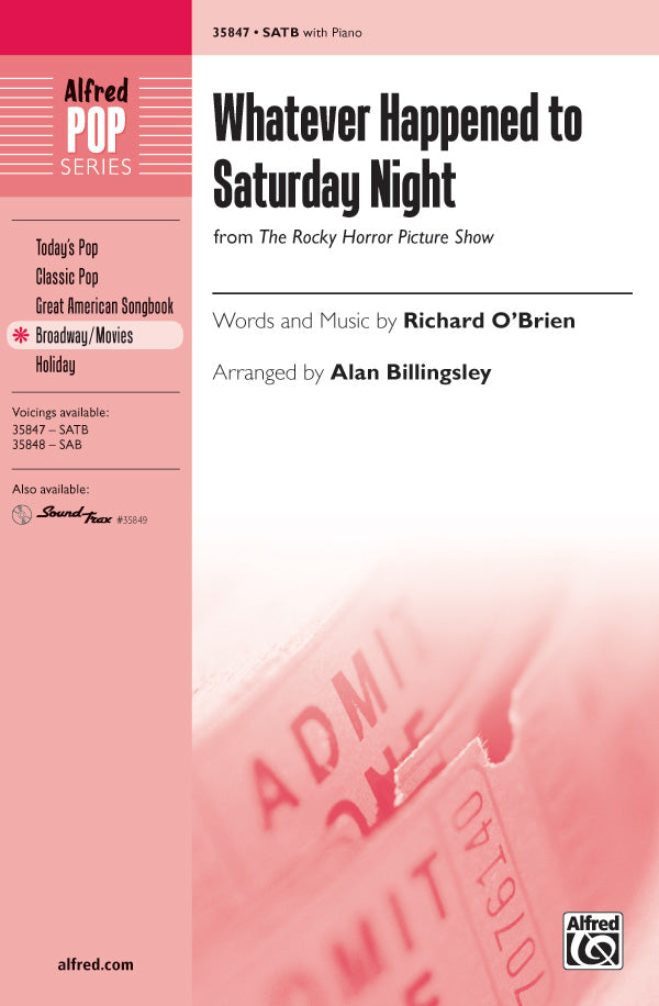 Whatever Happened to Saturday Night Cover Image