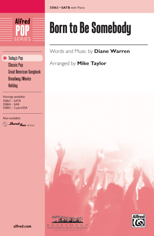 Born to Be Somebody (from <i>Never Say Never</i>) Sheet Music Preview
