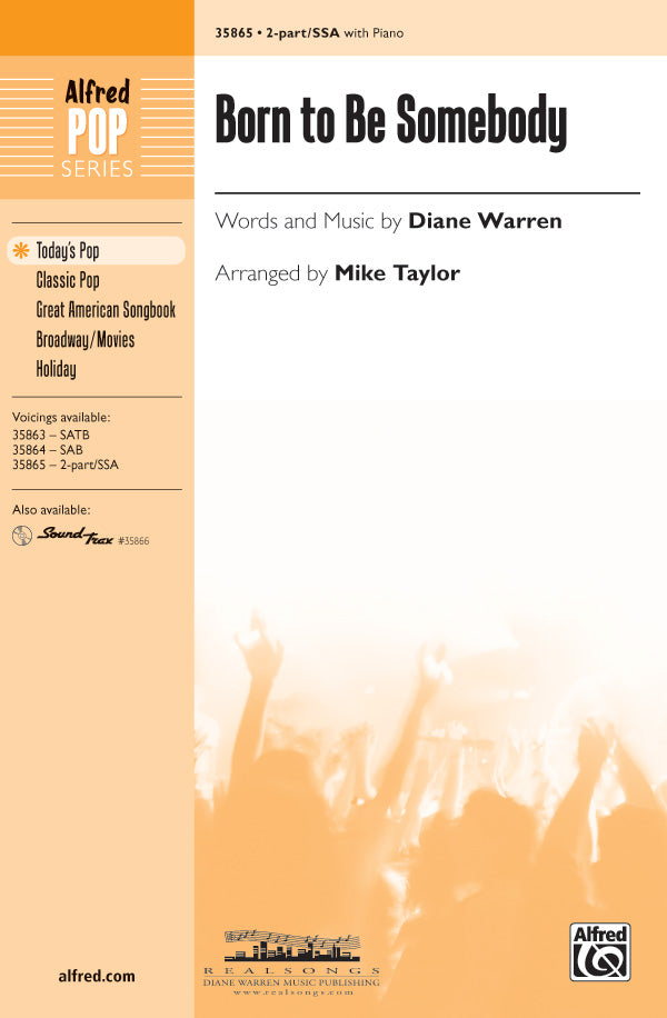 Born to Be Somebody (from <i>Never Say Never</i>) Cover Image