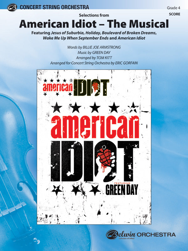 <i>American Idiot -- The Musical,</i> Selections from Cover Image