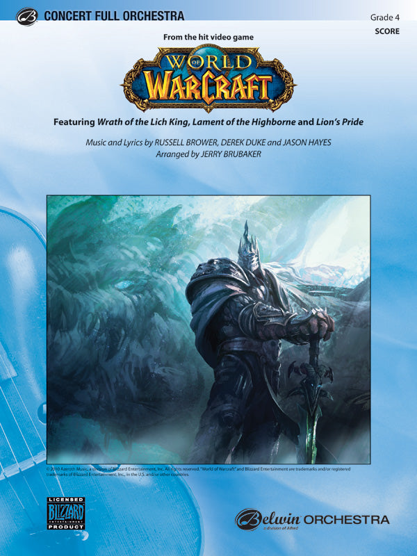 World of Warcraft: 4th F Horn Sheet Music Preview