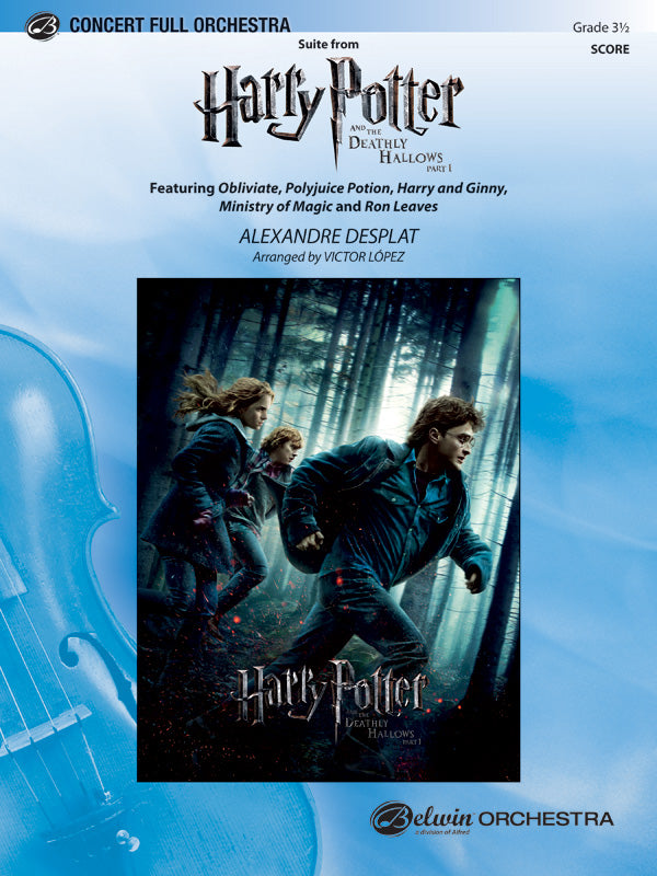 Harry Potter and the Deathly Hallows, Part 1, Suite from: 2nd B-flat Clarinet Sheet Music Preview