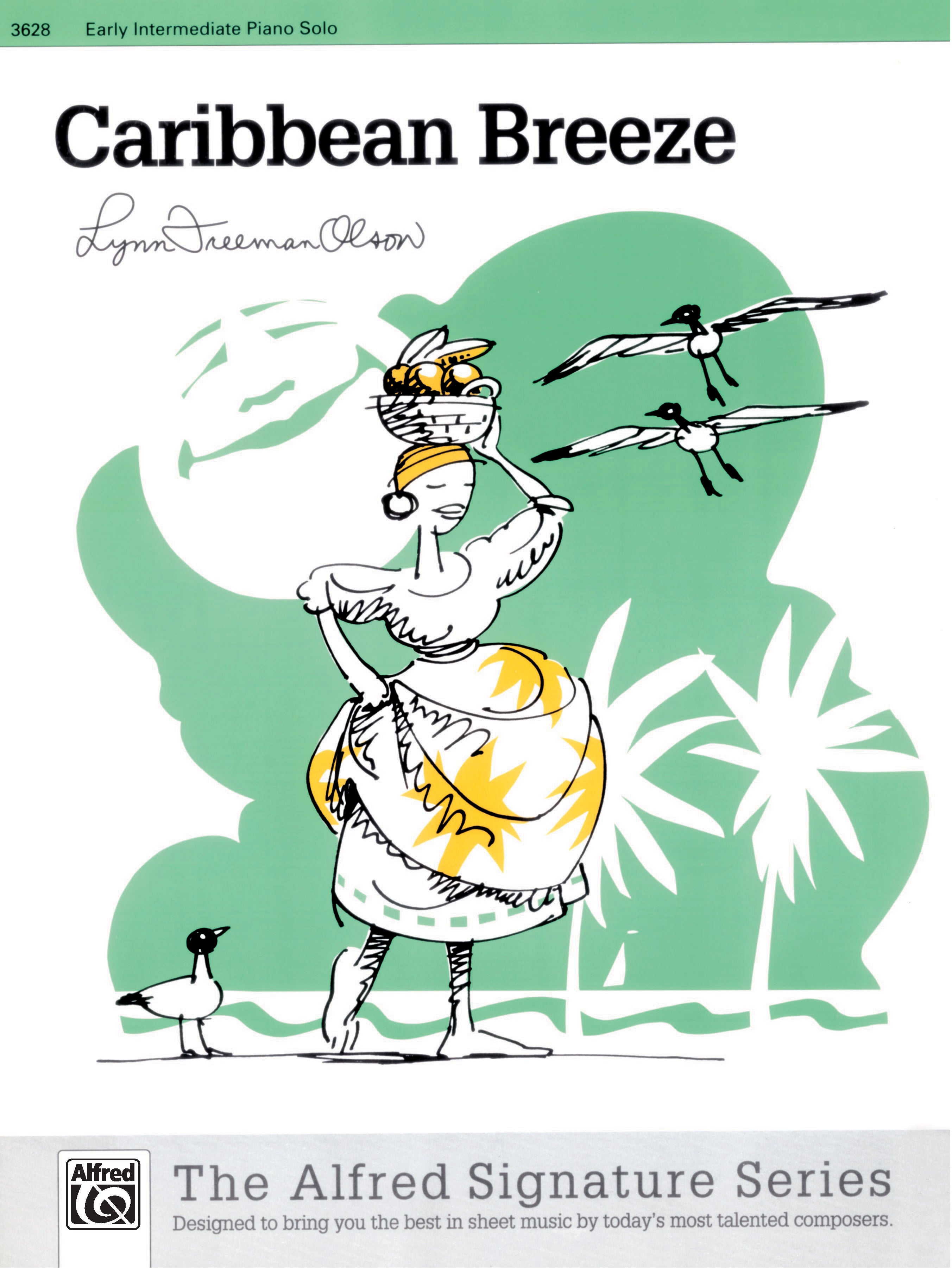 Caribbean Breeze - Piano Solo Sheet Music Preview