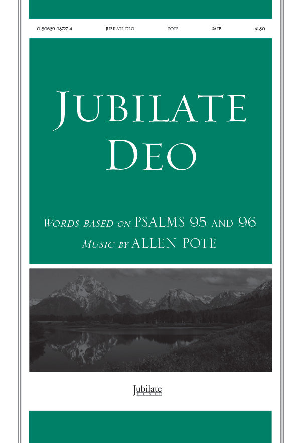 Jubilate Deo Cover Image