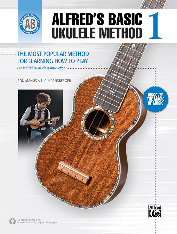 Alfred's Basic Ukulele Method 1 Cover Image