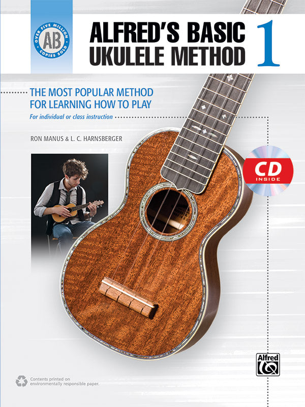 Alfred's Basic Ukulele Method 1 Cover Image