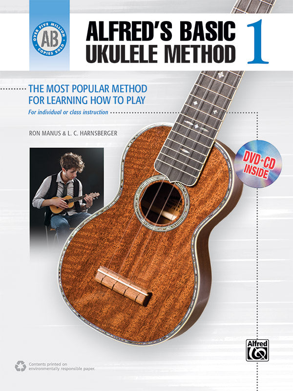 Alfred's Basic Ukulele Method 1 Cover Image