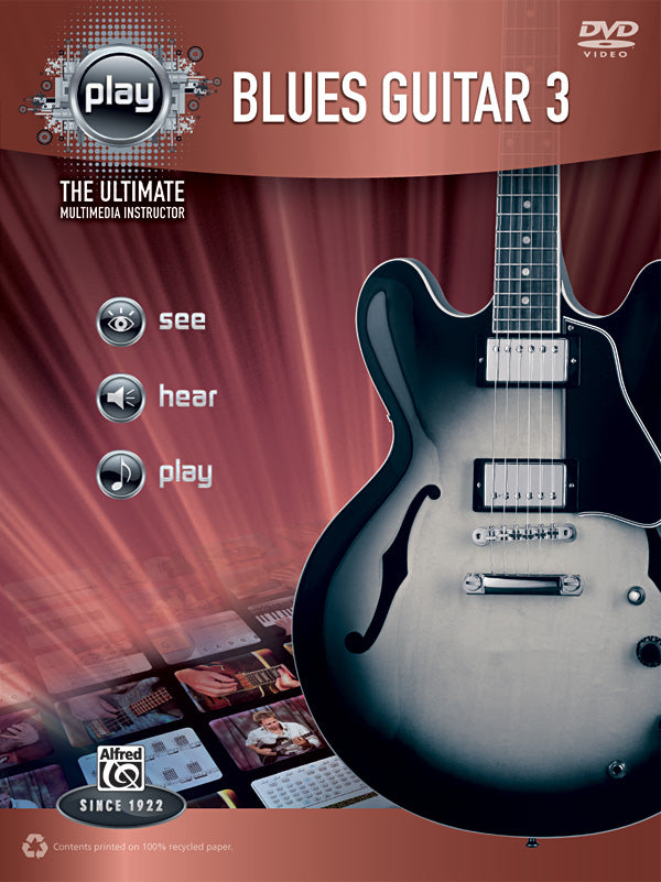 Alfred's PLAY: Blues Guitar 3 Cover Image