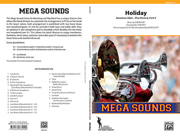 Holiday: Electric Bass Sheet Music Preview