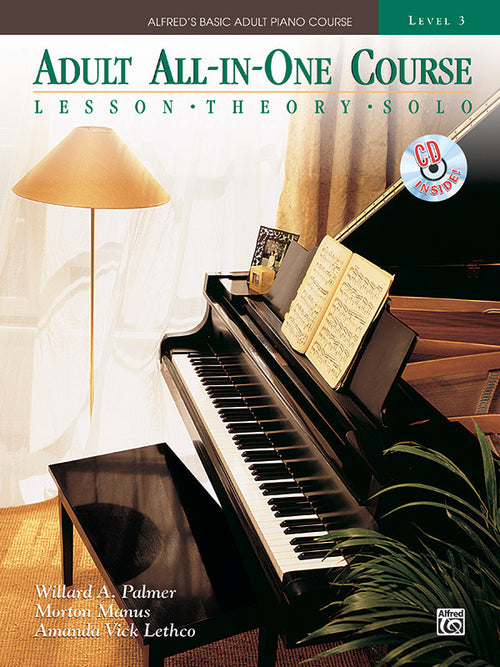 Alfred's Basic Adult All-in-One Course, Book 3 Cover Image