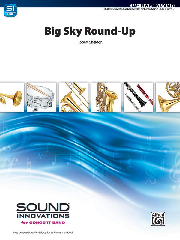 Big Sky Round-Up: Bb Educational Pack Sheet Music Preview