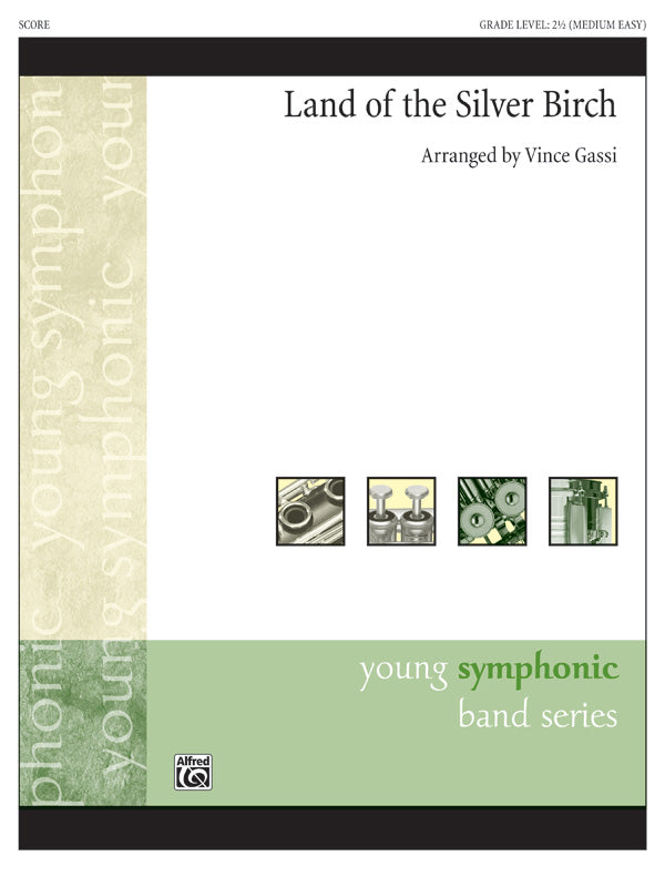 Land of the Silver Birch: B-flat Bass Clarinet Sheet Music Preview