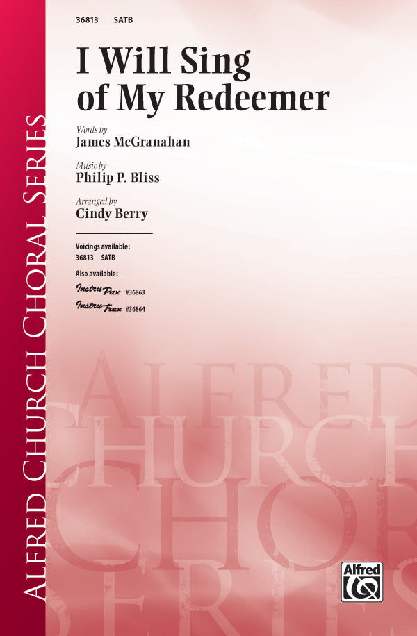 I Will Sing of My Redeemer Cover Image