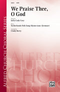 We Praise Thee, O God Cover Image