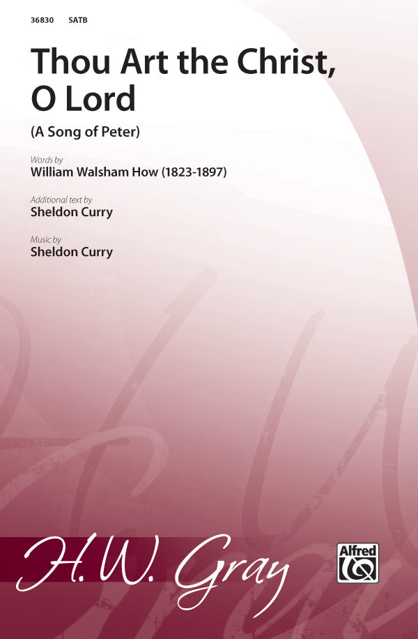 Thou Art the Christ, O Lord Cover Image