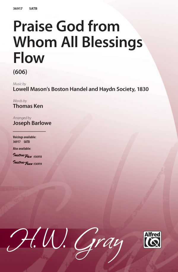 Praise God from Whom All Blessings Flow Cover Image