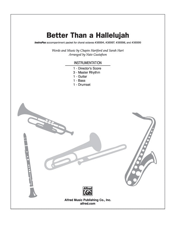 Better Than a Hallelujah Cover Image