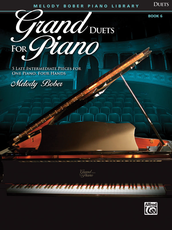 Grand Duets for Piano, Book 6: 5 Late Intermediate Pieces for One Piano, Four Hands Sheet Music Preview
