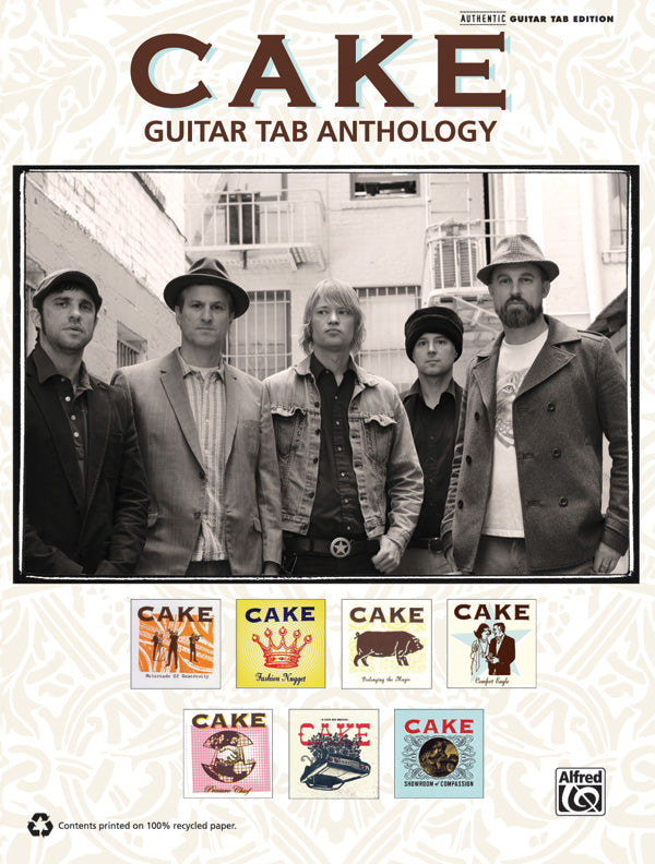 Cake: Guitar TAB Anthology Cover Image