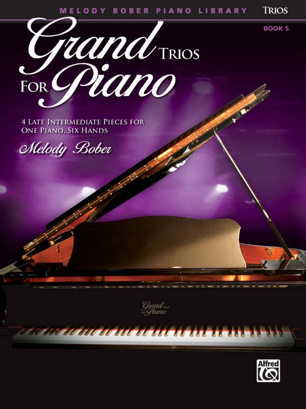 Grand Trios for Piano, Book 5: 4 Intermediate Pieces for One Piano, Six Hands Sheet Music Preview
