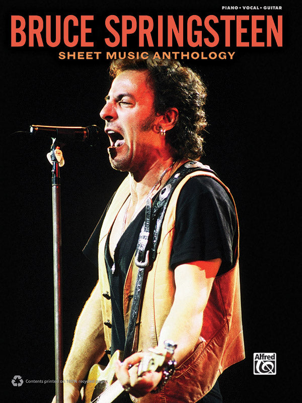 Bruce Springsteen: Sheet Music Anthology Cover Image