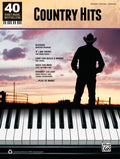 40 Sheet Music Bestsellers: Country Hits Cover Image