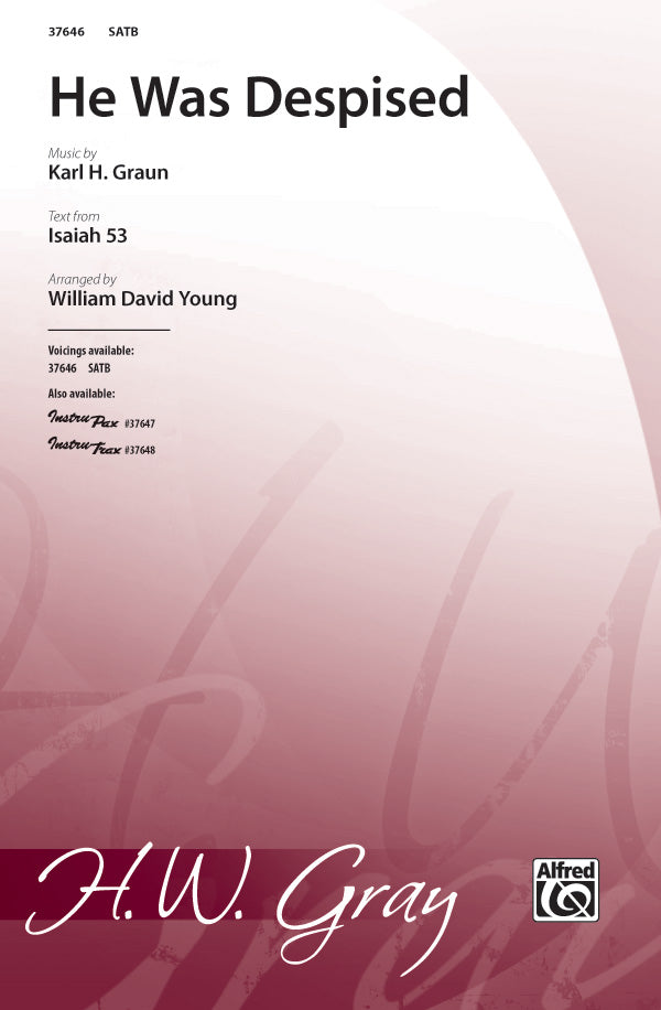 He Was Despised Cover Image